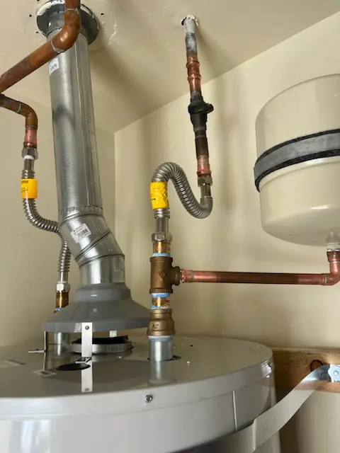 Water heater installation and plumbing repair in Rombury Oaks